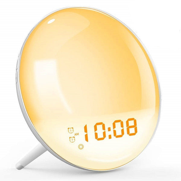 Smart Sunrise Alarm Clock that works with Smart Home Assistants
